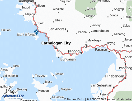 MICHELIN Lagundi map - ViaMichelin