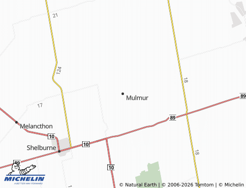 Mappa MICHELIN Mulmur - ViaMichelin