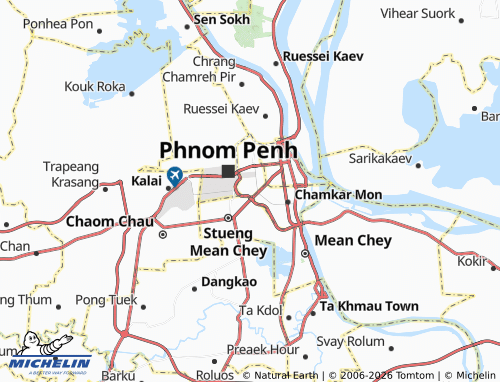 Mapa MICHELIN Boeng Salang - ViaMichelin