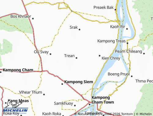 Mappa MICHELIN Trean - ViaMichelin