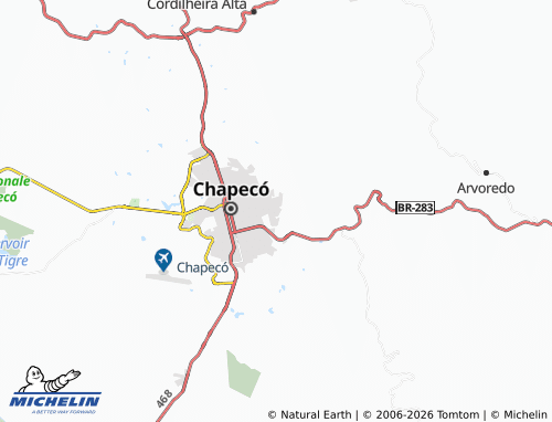 Mapa MICHELIN São Pedro - ViaMichelin