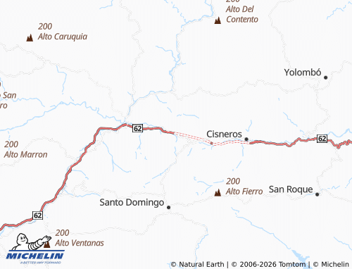 Mappa MICHELIN Santiago - ViaMichelin