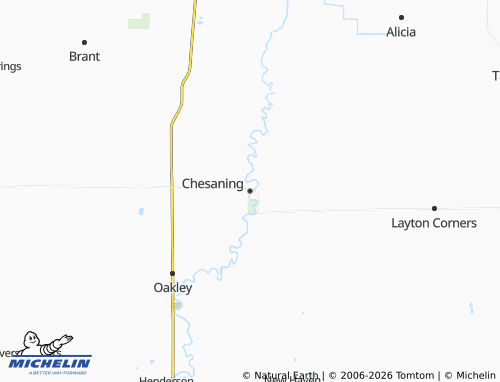 Mappa MICHELIN Chesaning - ViaMichelin