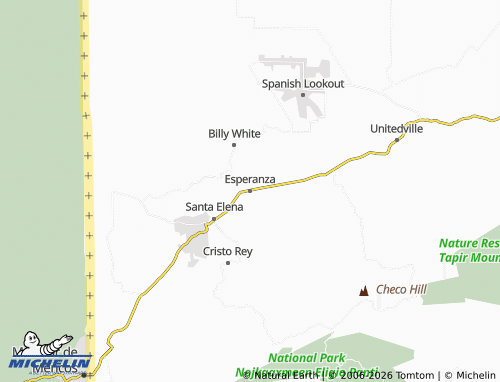 Mappa MICHELIN Esperanza - ViaMichelin