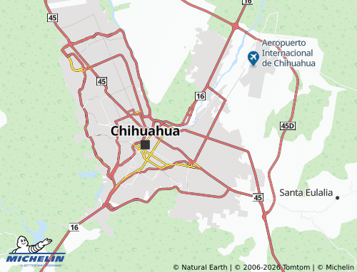 Mappa MICHELIN Cumbres de Robinson - ViaMichelin
