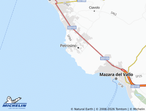 MICHELIN Città map - ViaMichelin