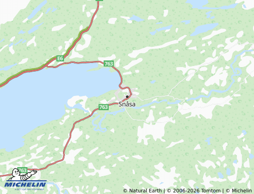 Carte MICHELIN Snåsa - ViaMichelin