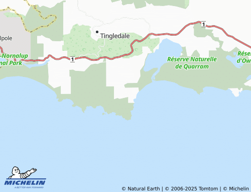 MICHELIN Peaceful Bay map - ViaMichelin