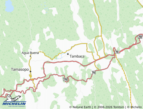 MICHELIN-Landkarte Del Jobo - ViaMichelin