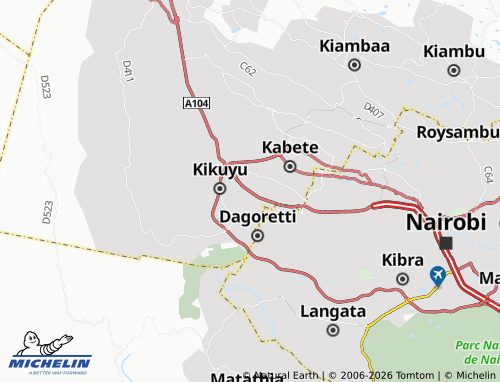 MICHELIN Kinoo map - ViaMichelin