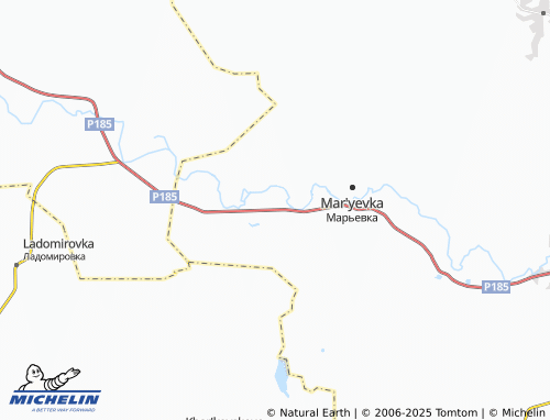 MICHELIN Nazarovka map - ViaMichelin