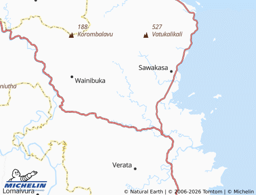 MICHELIN Naivicula map - ViaMichelin
