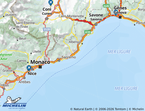 Mappa MICHELIN Imperia - ViaMichelin
