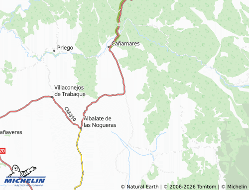 Mapa MICHELIN La Frontera - ViaMichelin