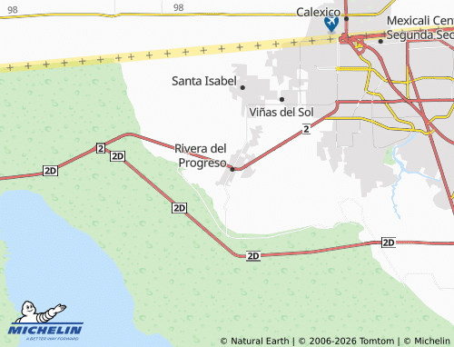 Kaart MICHELIN Zona Progreso - ViaMichelin