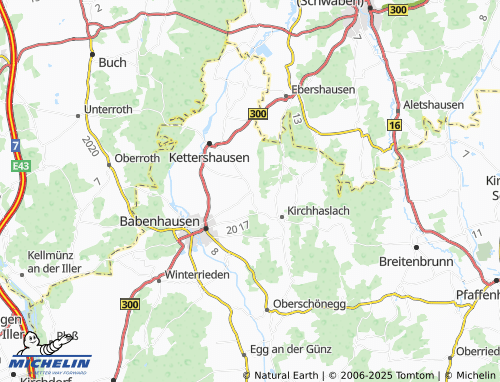 Mapa MICHELIN Olgishofen - ViaMichelin