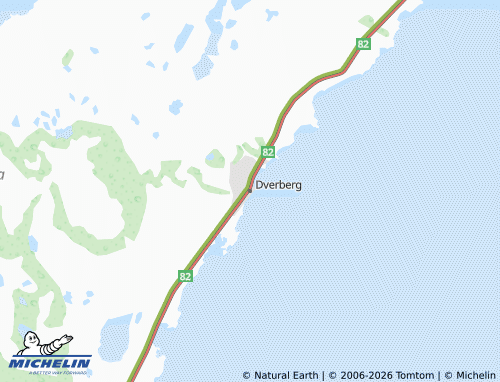 Mapa MICHELIN Dverberg - ViaMichelin