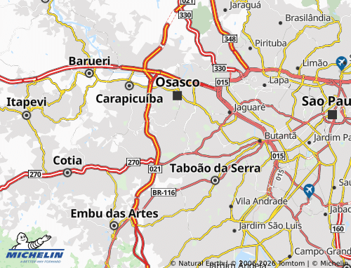 MICHELIN Bussocaba map - ViaMichelin