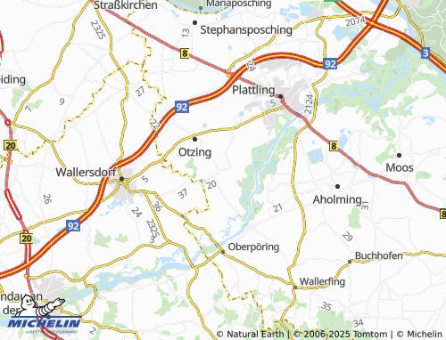 Mapa MICHELIN Lailling - ViaMichelin