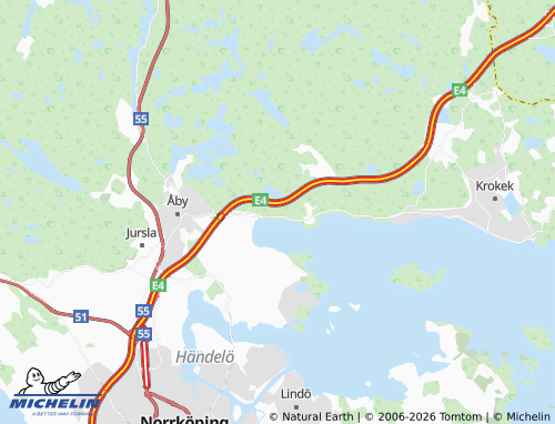 MICHELIN Sikudden map - ViaMichelin