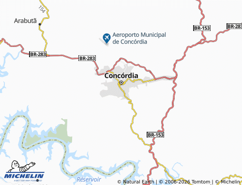 Mapa MICHELIN Das Nações - ViaMichelin