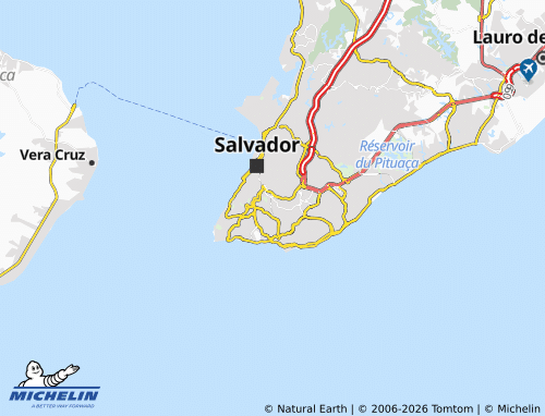 Mapa MICHELIN Acupe de Brotas - ViaMichelin