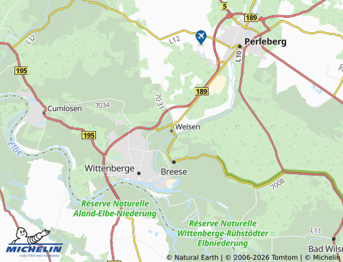 MICHELIN Weisen map - ViaMichelin