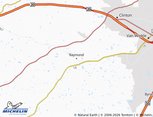 Mapa MICHELIN Raymond - ViaMichelin