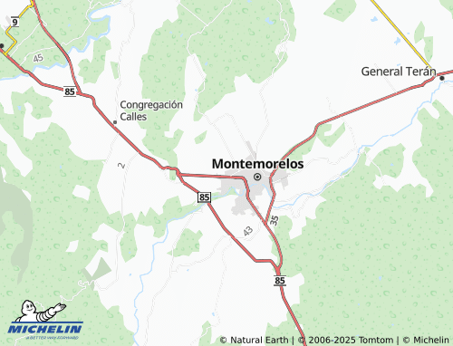 MICHELIN Universidad La Carlota map - ViaMichelin
