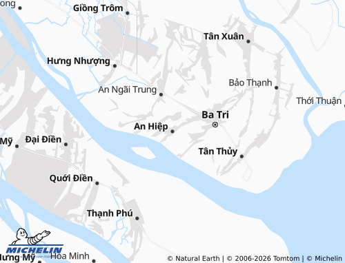 Mapa MICHELIN An Hiệp - ViaMichelin