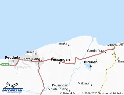 MICHELIN Linggong map - ViaMichelin