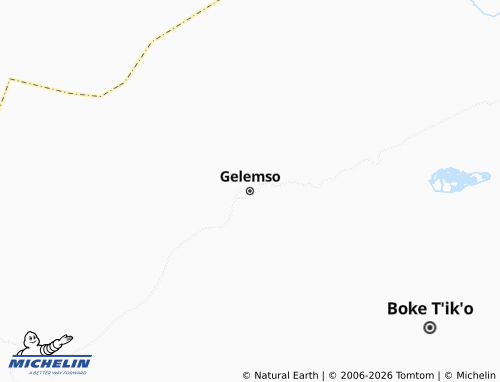 MICHELIN Gelemso map - ViaMichelin