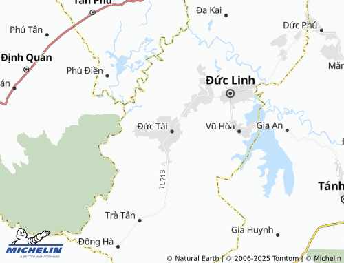 MICHELIN Đức Tài map - ViaMichelin
