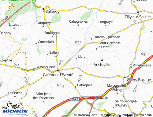 MICHELIN Livry map - ViaMichelin