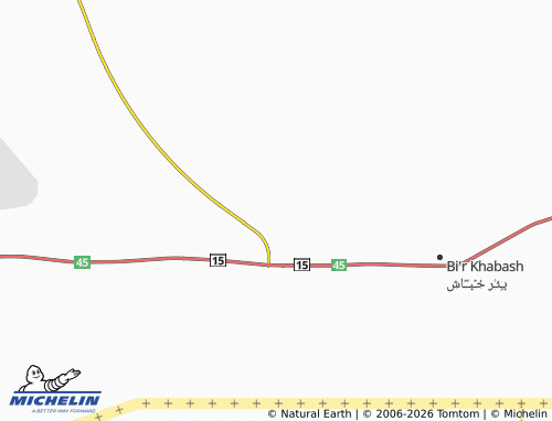 MICHELIN-Landkarte Khabash - ViaMichelin