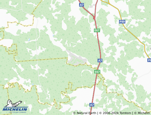 Mapa MICHELIN Dzērumi - ViaMichelin