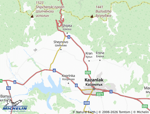 Mapa MICHELIN Hadzhidimitrovo - ViaMichelin