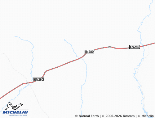MICHELIN Chibibbe map - ViaMichelin