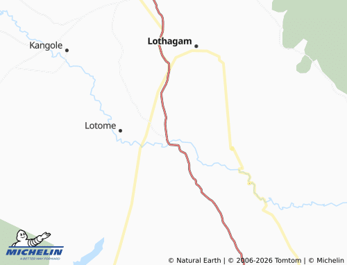 MICHELIN-Landkarte Lorengidwat - ViaMichelin