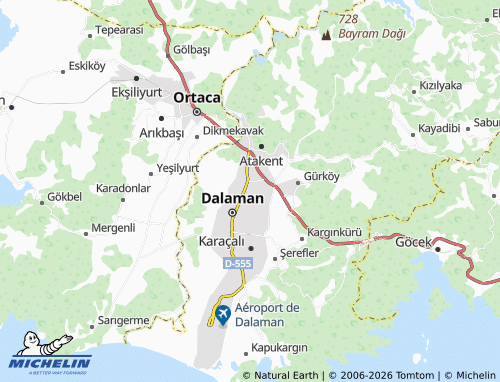 MICHELIN Altıntaş map - ViaMichelin