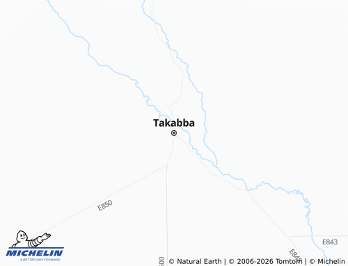MICHELIN Takabba map - ViaMichelin