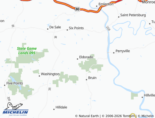 Mappa MICHELIN Eldorado - ViaMichelin