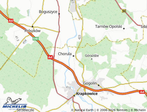 Mapa MICHELIN Chorula - ViaMichelin