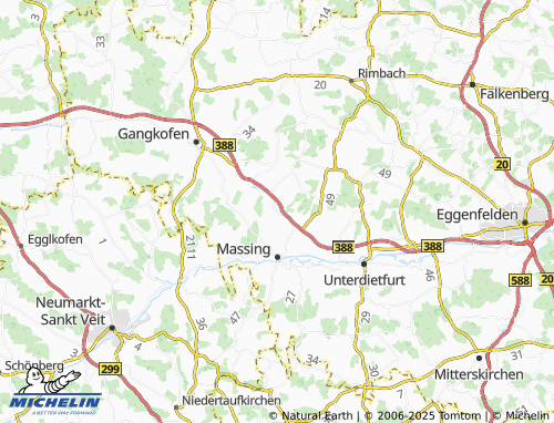 MICHELIN-Landkarte Wolfsegg - ViaMichelin