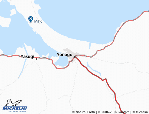 Mappa MICHELIN Yonago - ViaMichelin