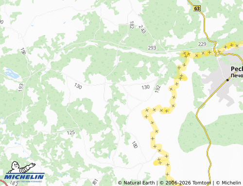 Kaart MICHELIN Masluva - ViaMichelin