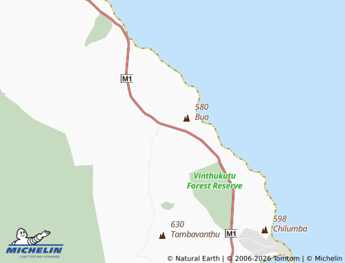 MICHELIN Wandaninge map - ViaMichelin