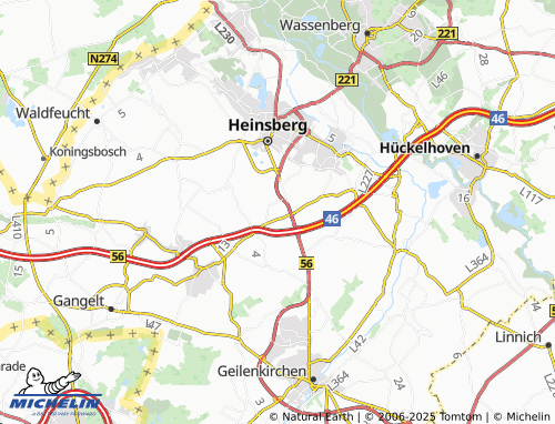 MICHELIN Dorath map - ViaMichelin