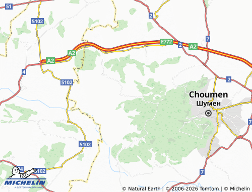 MICHELIN Novosel map - ViaMichelin