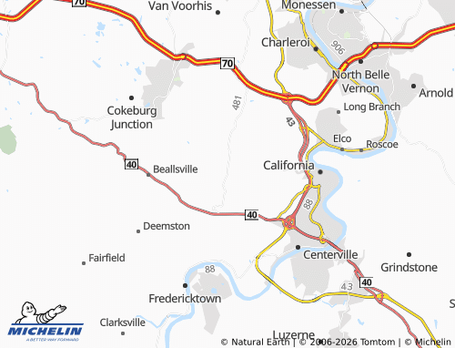 Carte MICHELIN Daisytown - ViaMichelin